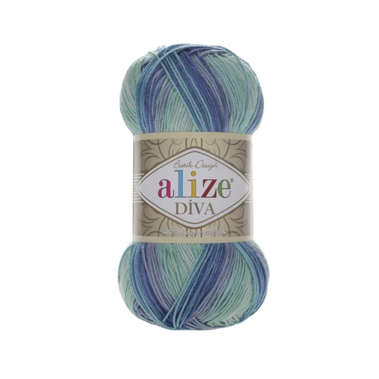Alize Diva Batik - aqua árnyalatok