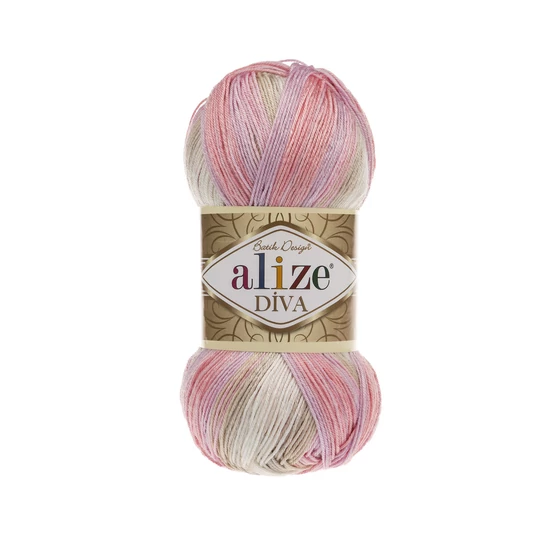 Alize Diva Batik - Pasztel rózsa, bézs