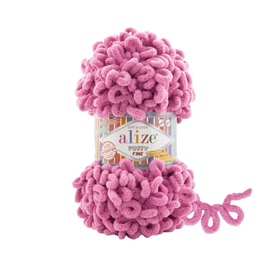 Alize_Puffy_Fine_málna