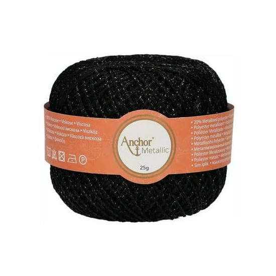 Anchor Metallic - fekete