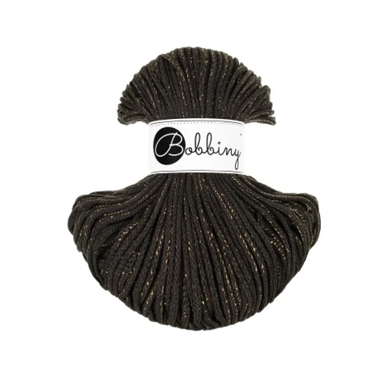 Bobbiny Zsinórfonal Junior 3 mm- GOLDEN ESPRESSO