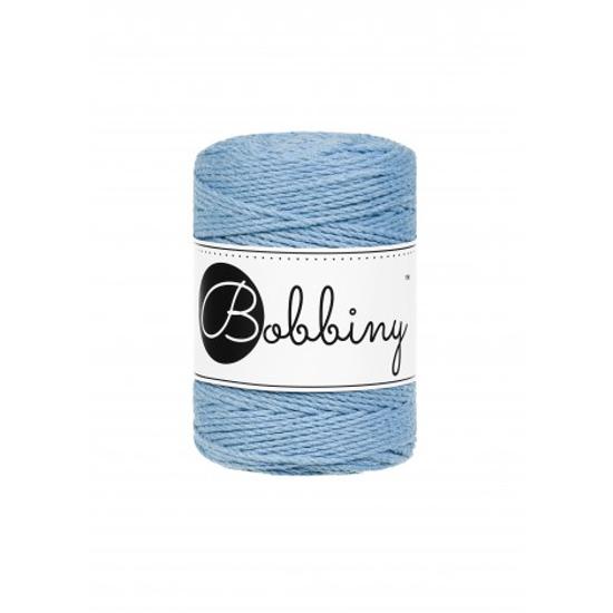 BOBBINY 3 PLY MAKRAMÉ FONAL 1,5 MM - PERFECT BLUE