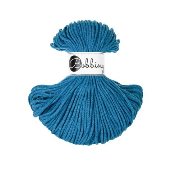 Bobbiny Zsinórfonal Junior 3 mm -  DOPAMINE BLUE - 100 M