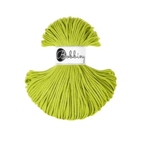 Bobbiny Zsinórfonal Junior 3 mm -  DOPAMINE LIME - 100 M