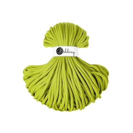 Bobbiny Zsinórfonal Jumbo 9 mm -  DOPAMINE LIME - 100 M