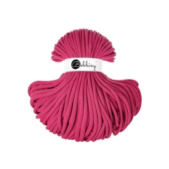 Bobbiny Zsinórfonal Jumbo 9 mm -  DOPAMINE PINK - 100 M