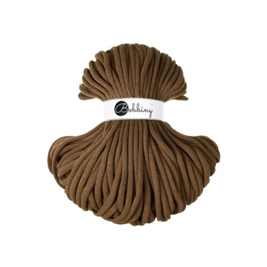 Bobbiny Zsinórfonal Jumbo 9 mm - NUT BROWN