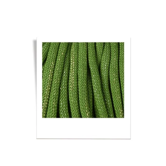 Bobbiny Zsinórfonal Jumbo 9 mm -  shiny moss green - 100 M Bobbiny Zsinórfonal Jumbo 9 mm -  shiny moss green - 100 M
