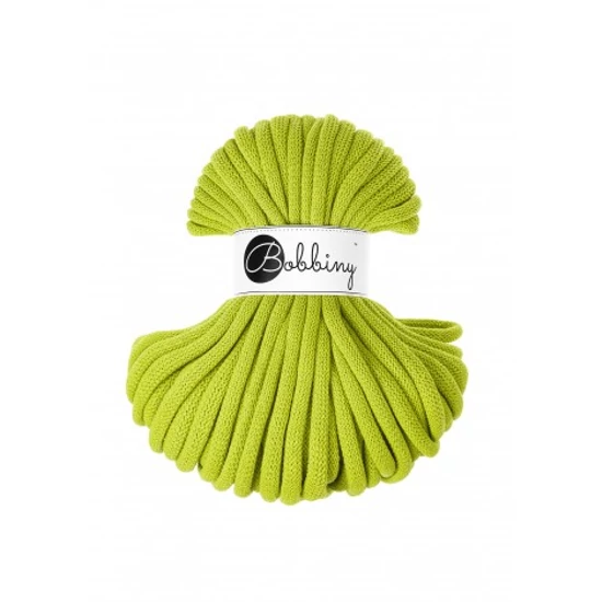 Bobbiny Zsinórfonal Jumbo 9 mm - DOPAMINE LIME- 10 m