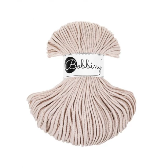 Bobbiny Zsinórfonal Junior 3 mm – Nude