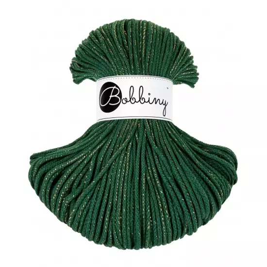 Bobbiny_zsinórfonal_5mm_pine_green_gold