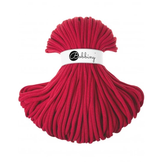 Bobbiny Zsinórfonal Jumbo 9 mm – Classic Red
