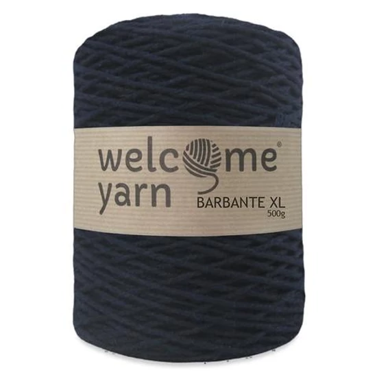 Welcomeyarn Spárgafonal XL 500 g - fekete
