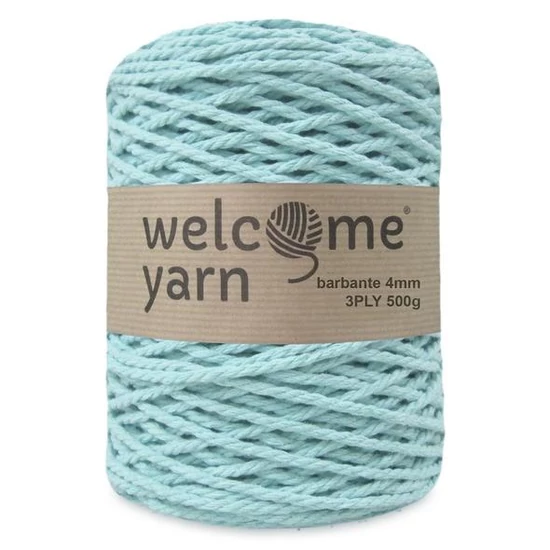 WelcomeYarn spárgafonal XL 3 ply 500 g - menta
