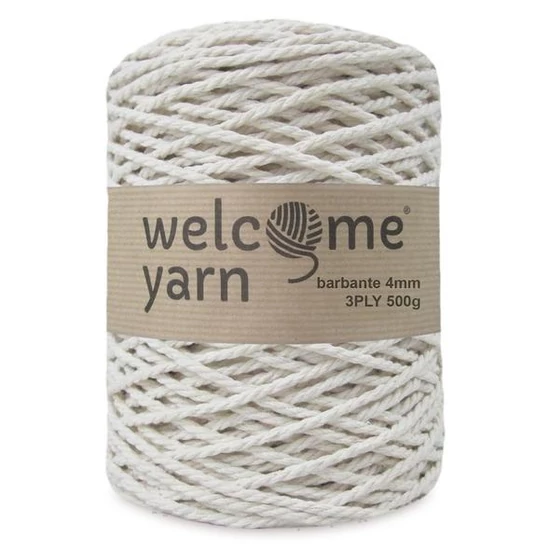 WelcomeYarn spárgafonal XL 3 ply 500 g - natúr