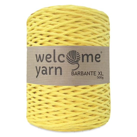 Welcomeyarn Spárgafonal XL 500 g - sárga