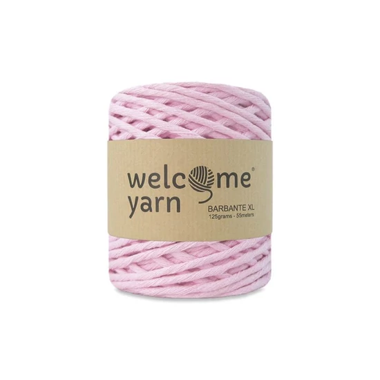 WelcomeYarn Spárgafonal XL 125 g - babarózsa