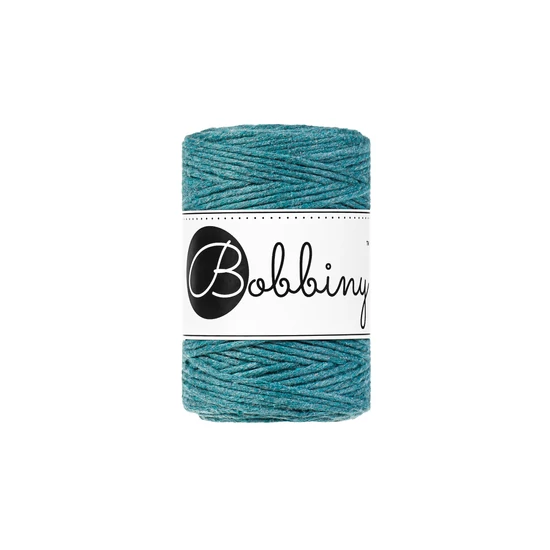 Bobbiny Baby kifésülhető makramé fonal 1,5 mm - Teal
