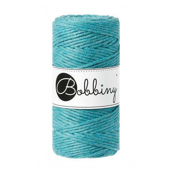 Bobbiny_makramé_fonal_3 mm_teal
