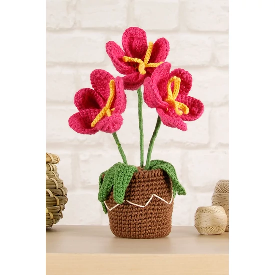 DMC amigurumi szett - Flower pot