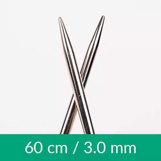 DROPS fém kötőtű – 60 cm – 3,0 mm