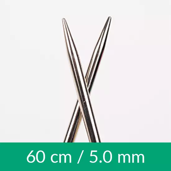 DROPS fém kötőtű – 60 cm – 5,0 mm