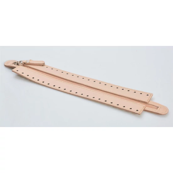 Horgolható cippzár - 30 cm - POWDER PINK