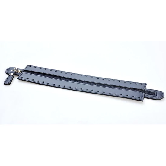 Horgolható cippzár - 30 cm - KÉK