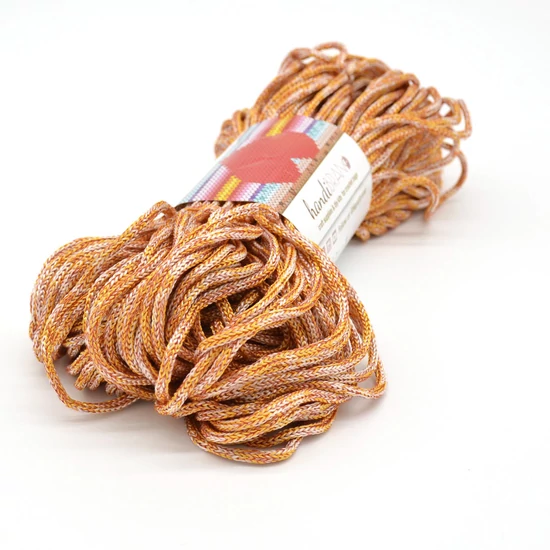 Basic Cord 200 g - OKRA MULTICOLOR