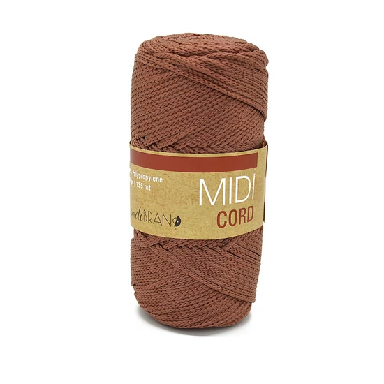Midi Cord poliészter zsinór - GESZTENYE