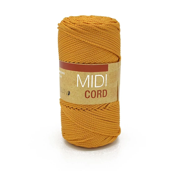 Midi Cord poliészter zsinór - SUNNY CARAMEL