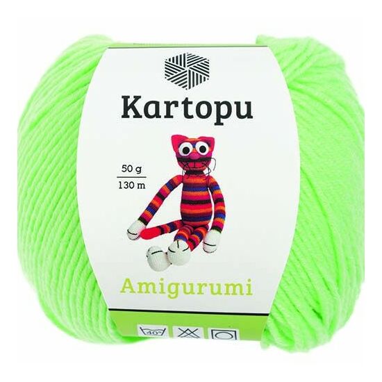 Kartopu Amigurumi - halvány zöld