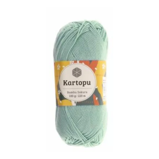 Kartopu Bambu Sakura bambusz-akril gyerekfonal - aqua