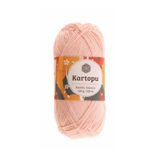 Kartopu Bambu Sakura bambusz-akril gyerekfonal - púder