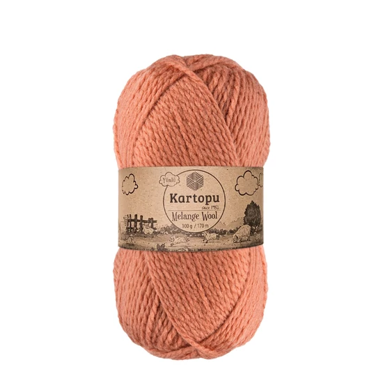 Kartopu Melange Wool - lazac