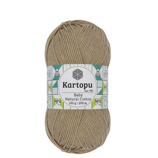 Kartopu Baby Natural – 837 – tejeskávé