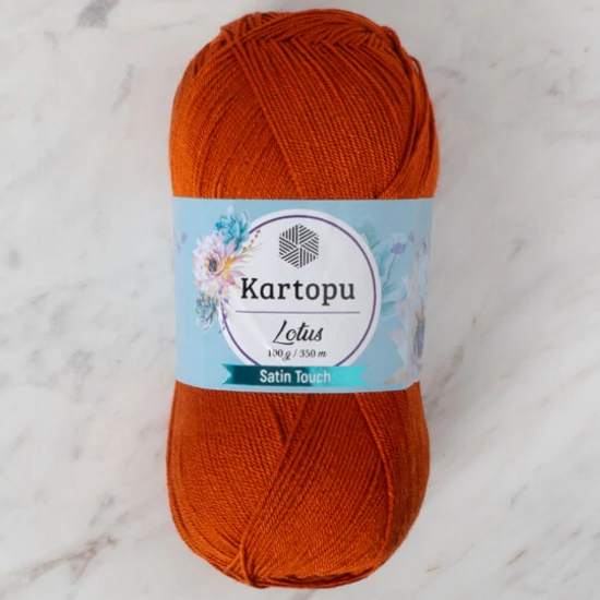 Kartopu Lotus - terrakotta