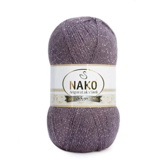 Nako Angora Lux Simli - Ametiszt