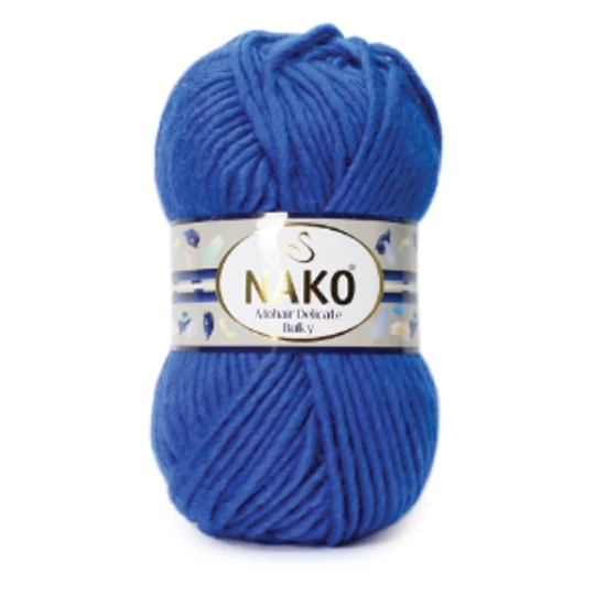 Nako Mohair Delicate Bulky - Királykék