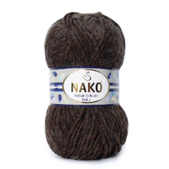 Nako Mohair Delicate Bulky - Csokoládé