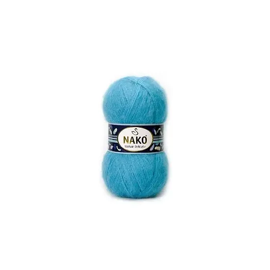 Nako Mohair Delicate Uni - 6134 - Türkisz