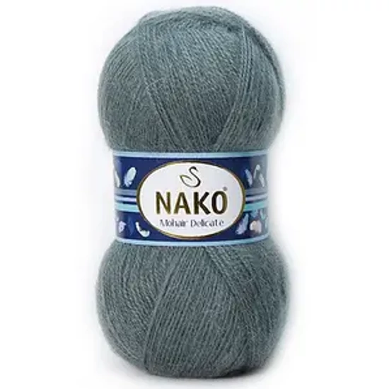 Nako Mohair Delicate Uni - 851 - Sötétszürke