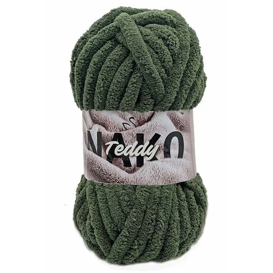 Nako Teddy vastag zseníliafonal - 13945 - Mohazöld Nako Teddy vastag zseníliafonal - 13945 - Mohazöld