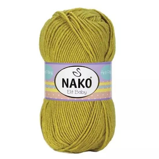 Nako Elit baby - golden lime