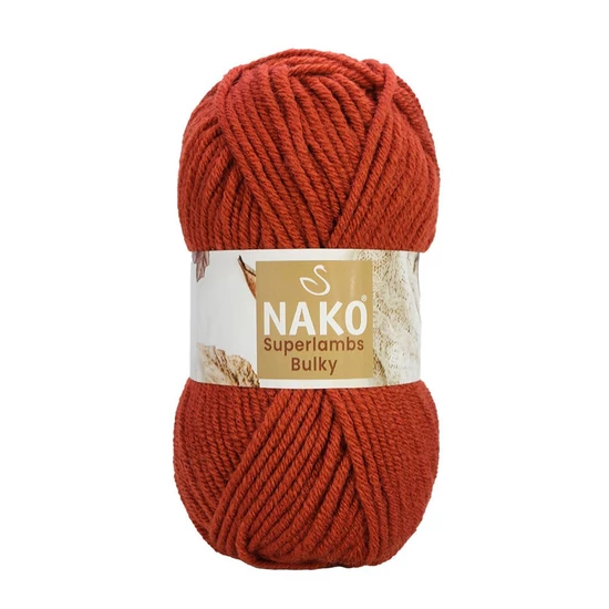 Nako Superlambs Bulky – 12206 – TERRAKOTTA