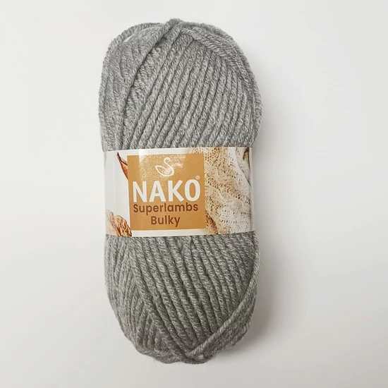 Nako Superlambs Bulky – 2264 - SZÜRKE MELANGE