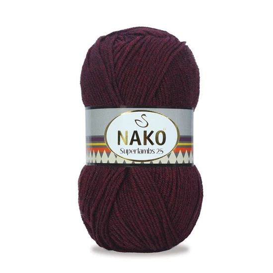 Nako Superlambs 25 – 1402 – Bordó