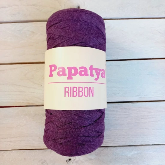 Papatya Ribbon szalagfonal - lila 250 g