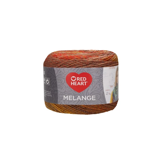 Red Heart Melange - Rust