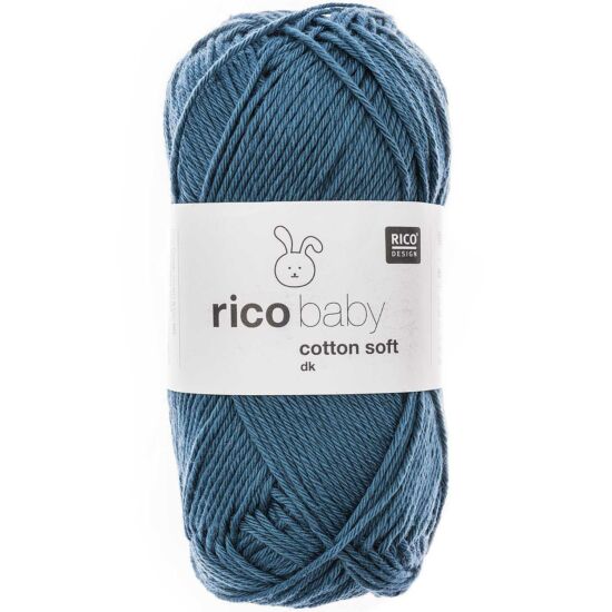 Rico Baby Cotton Soft - Szürkés kék